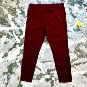 Kut From the Kloth High Rise Skinny Ankle Jean Size 16